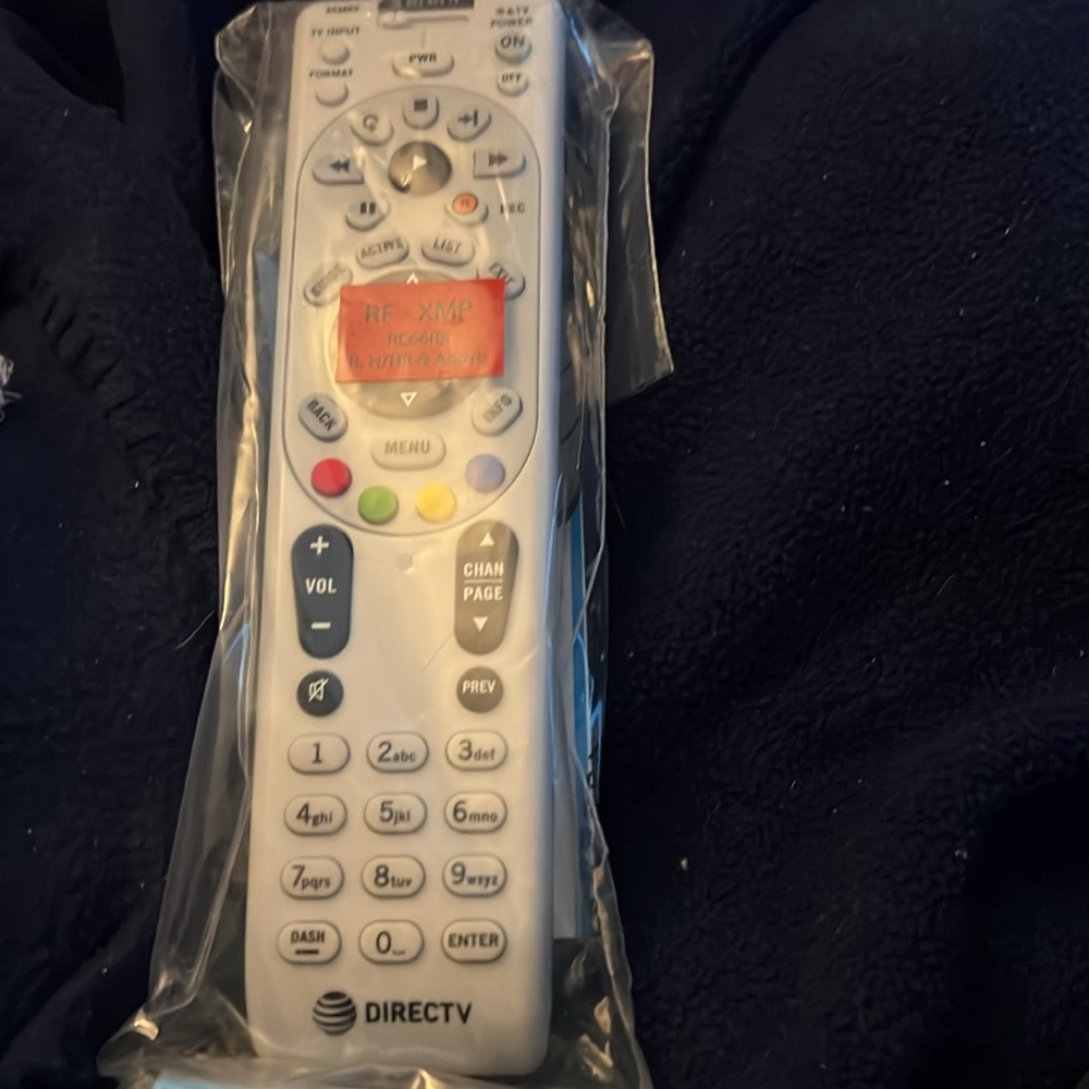 Direct TV remote.  New.  RF-XMP - Picture 2 of 4